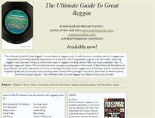 Tablet Screenshot of greatreggae.com